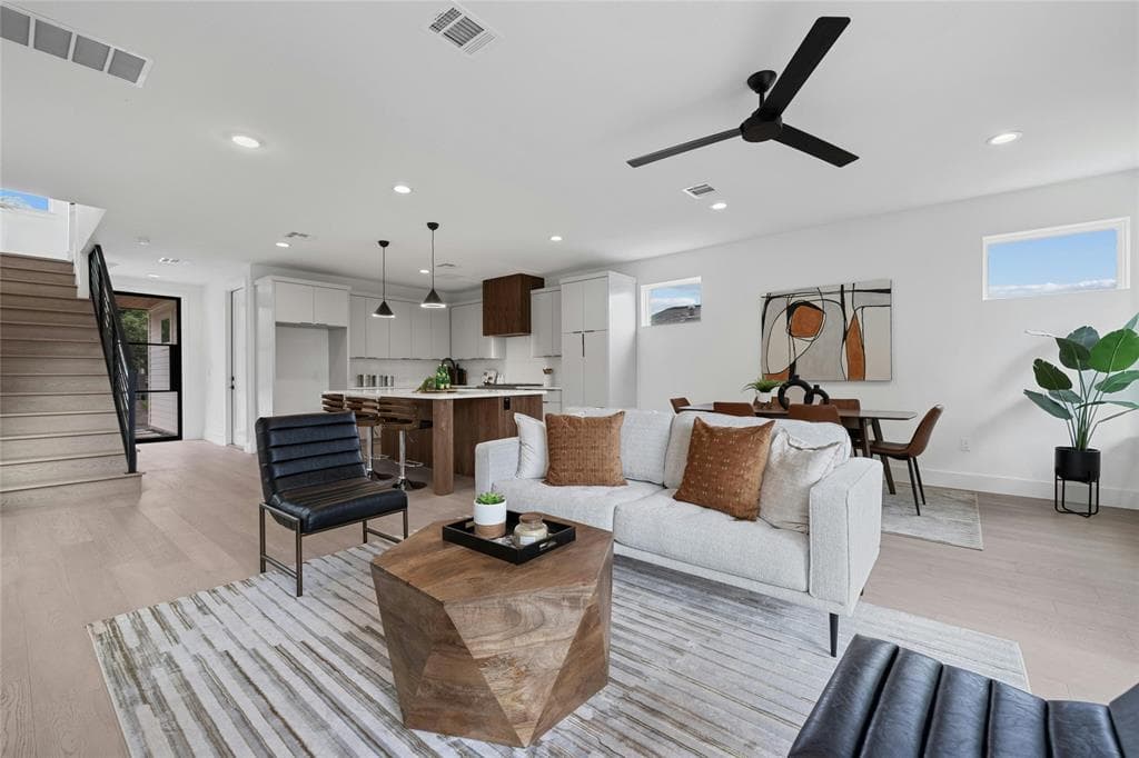 Open living area